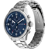 Tommy Hilfiger Chronograph Silver Stainless Steel Strap Men Watch 1792007