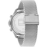 Tommy Hilfiger Chronograph Silver Milanese Strap Men Watch 1792018