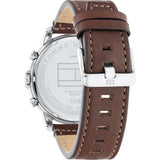 Tommy Hilfiger Chronograph Brown Leather Strap Men Watch 1792053