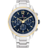 Tommy Hilfiger Chronograph Silver Stainless Steel Strap Men Watch 1792059