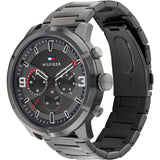 Tommy Hilfiger Chronograph Black Stainless Steel Strap Men Watch 1792071