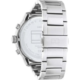 Tommy Hilfiger Chronograph Silver Stainless Steel Strap Men Watch 1792077