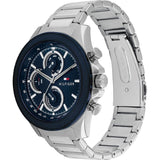 Tommy Hilfiger Chronograph Silver Stainless Steel Strap Men Watch 1792080