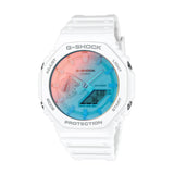 Casio G-Shock Digital Analog White Resin Strap GA-2100TL-7ADR-P