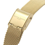 Olivia Burton Belgrave White and Gold Mesh Strap Women Watch 24000005