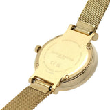 Olivia Burton Belgrave White and Gold Mesh Strap Women Watch 24000005