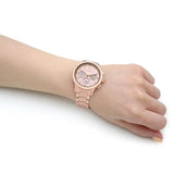 Olivia Burton Sports Luxe Rose Gold Stainless Steel Strap Women Watch 24000055