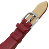 Olivia Burton Minima Bee Burgundy Leather Strap Women Watch 24000098