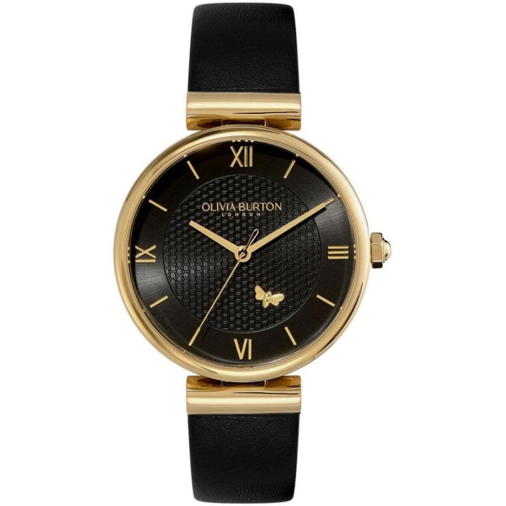 Olivia burton discount watch leather strap