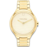 CALVIN KLEIN DELIGHT GOLD LADIES WATCH 25100048