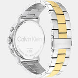 Calvin Klein Gauge Sport Chronograph Two-Tone Stainless Steel Strap Men Watch 25200070