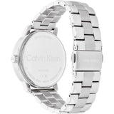 Calvin Klein Chronograph Pink Dial Silver Stainless Steel Strap Women Watch 25200176