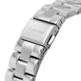 Calvin Klein Chronograph Pink Dial Silver Stainless Steel Strap Women Watch 25200176