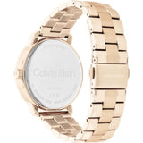 Calvin Klein Chronograph Rose Gold Stainless Steel Strap Women Watch 25200178