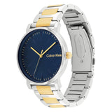 Calvin Klein Blue Dial Two-Tone Stainless Steel Strap Men Watch 25200258