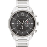 Calvin Klein Chronograph Silver Stainless Steel Strap Men Watch 25200264