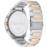 Calvin Klein Chronograph Blue Dial Two-Tone Stainless Steel Strap Men Watch 25200265