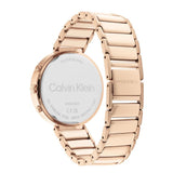 Calvin Klein Chronograph Gold Stainless Steel Strap Women Watch 25200283