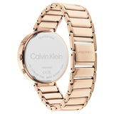 Calvin Klein Chronograph Gold Dial Stainless Steel Strap Women Watch 25200285