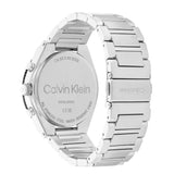 Calvin Klein Chronograph Black Dial Silver Stainless Steel Strap Men Watch 25200301