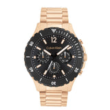 Calvin Klein Chronograph Rose Gold Stainless Steel Strap Men Watch 25200315