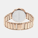 Calvin Klein Chronograph Gold Stainless Steel Strap Women Watch 25200319