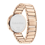 Calvin Klein Chronograph Gold Stainless Steel Strap Women Watch 25200319