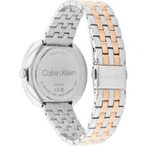 Calvin Klein Chronograph Two-Tone Stainless Steel Strap Women Watch 25200337