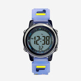 Fila Digital Light Blue Silicone Strap Unisex Watch 38-218-004