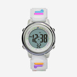 Fila Digital White Silicone Strap Unisex Watch 38-218-005