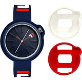 Fila Sports Blue Dial Silicone Strap Unisex Watch 38-315-002WHRD