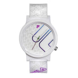 Fila Analog White Dial & Silicone Strap Unisex Watch 38-320-201