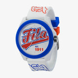 Fila Analog White Dial & Silicone Strap Unisex Watch 38-330-002