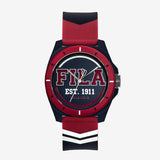 Fila Analog Red Silicone Strap Unisex Watch 38-331-002