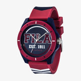 Fila Analog Red Silicone Strap Unisex Watch 38-331-002