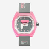 Fila Analog Gray Dial and Gray Silicone Strap Women's Watch 38-348-004