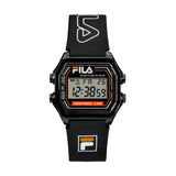 Fila Black Resin Unisex Watch 38-349-002