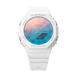 Casio G-Shock Digital Analog White Resin Strap GA-2100TL-7ADR-P