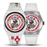 Infantry The Macross Rick Hunter Limited Edition White Strap Men Watch MOD42-MAC-SET-R-C