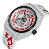 Infantry The Macross Rick Hunter Limited Edition White Strap Men Watch MOD42-MAC-SET-R-C