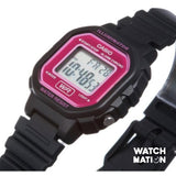 Casio General Black Resin Strap Watch for Women LA-20WH-4ADF-P