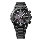 Casio Edifice Chronograph Black Stainless Steel Analog Men's Watch EQS-960DC-1AVUDF