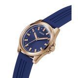 Guess Analog Blue Silicon Strap Unisex Watch GW0639G3