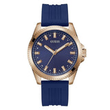 Guess Analog Blue Silicon Strap Unisex Watch GW0639G3