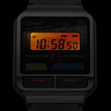 Casio General Digital Black Resin Strap Unisex Watch A120WEST-1ADR