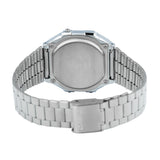 Casio General Digital Silver Stainless Steel Strap Unisex Watch A168WEHA-9ADF-P