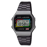 Casio General Vintage Digital Stainenless Steel Unisex Men's Watch A168WEUC-1ADR