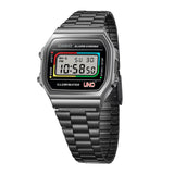 Casio General Vintage Digital Stainenless Steel Unisex Men's Watch A168WEUC-1ADR