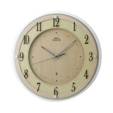 Seiko Gold Dial Round Wall Clock AHS558B