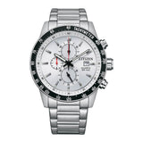 Citizen Chronograph Silver Stainless Steel Strap Men Watch AN3680-50A